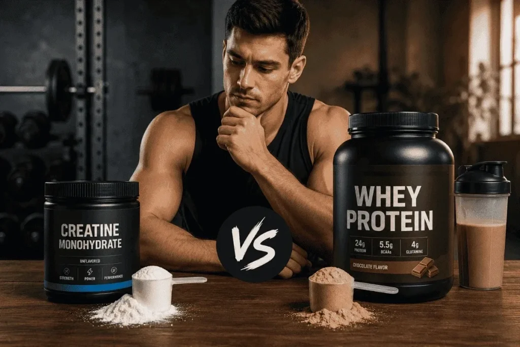 creatine vs whey protein creatine vs whey protein